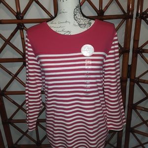 KIM ROGERS 3/4 SLEEVED CASUAL TEE